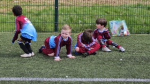 images from St Maelruans FC under8 team